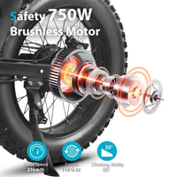 Vonride Electric Bicycle Aluminum Alloy Electric Bicycle A6