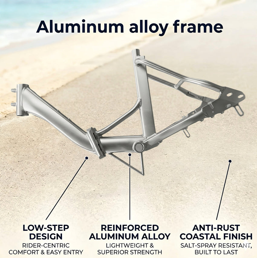 Vonride® A20 foldable aluminum alloy e-Trike